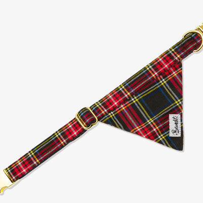 Bandana pour chien tartan