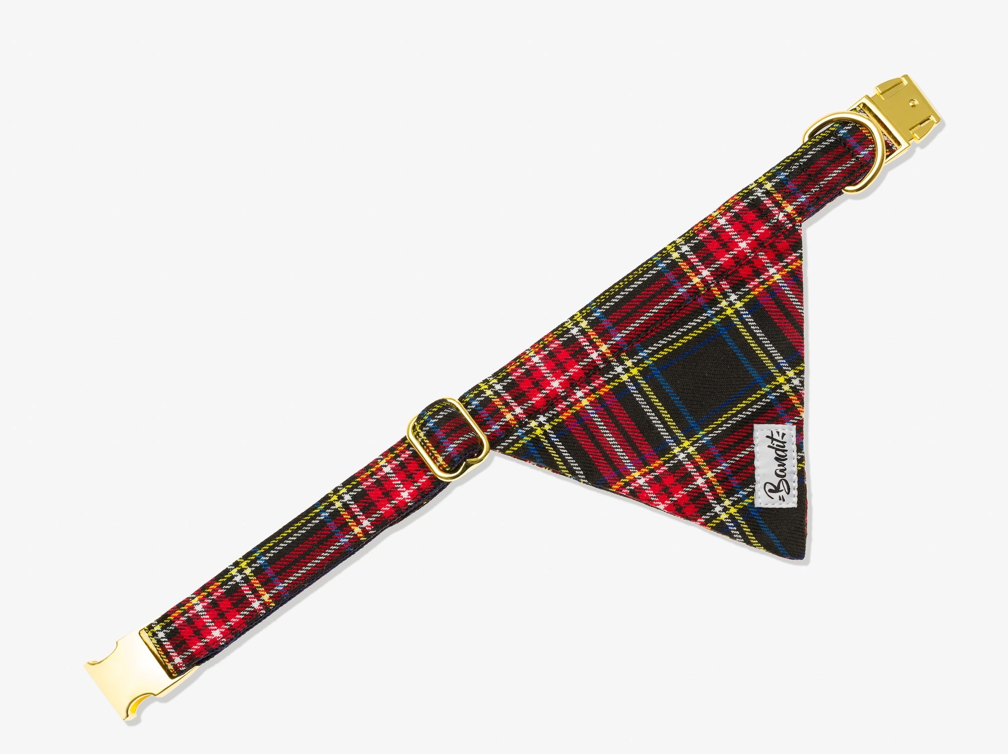 Bandana pour chien tartan