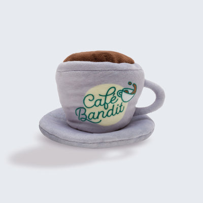 Jouet pour chien en forme de tasse à café