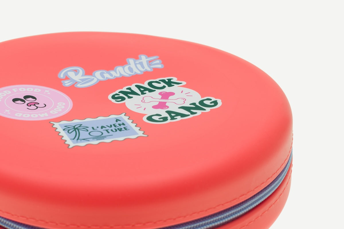 Gamelle spéciale voyage rouge