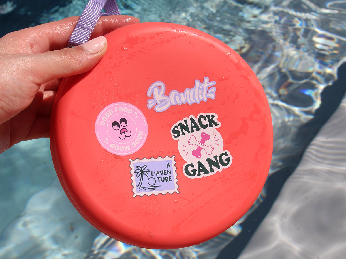 Gamelle spéciale voyage rouge