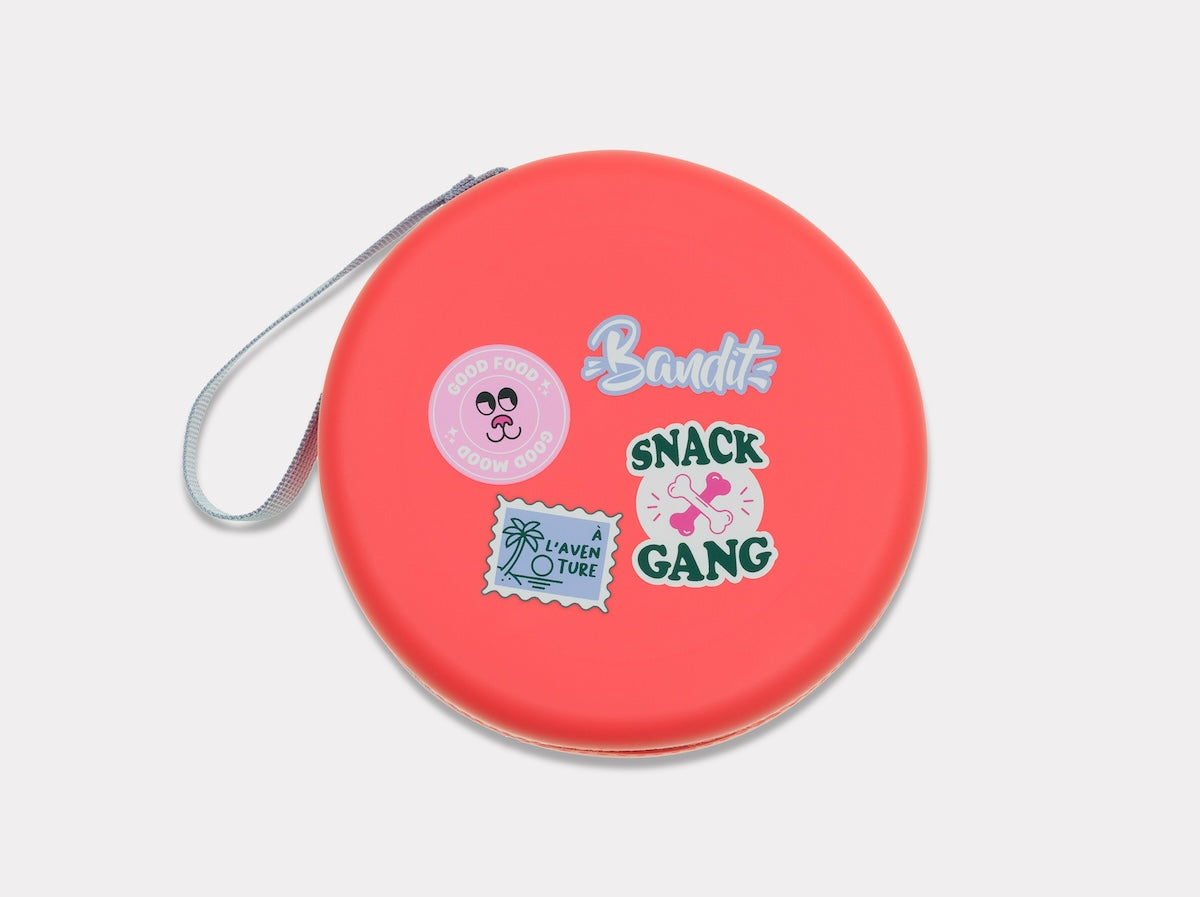 Gamelle spéciale voyage rouge