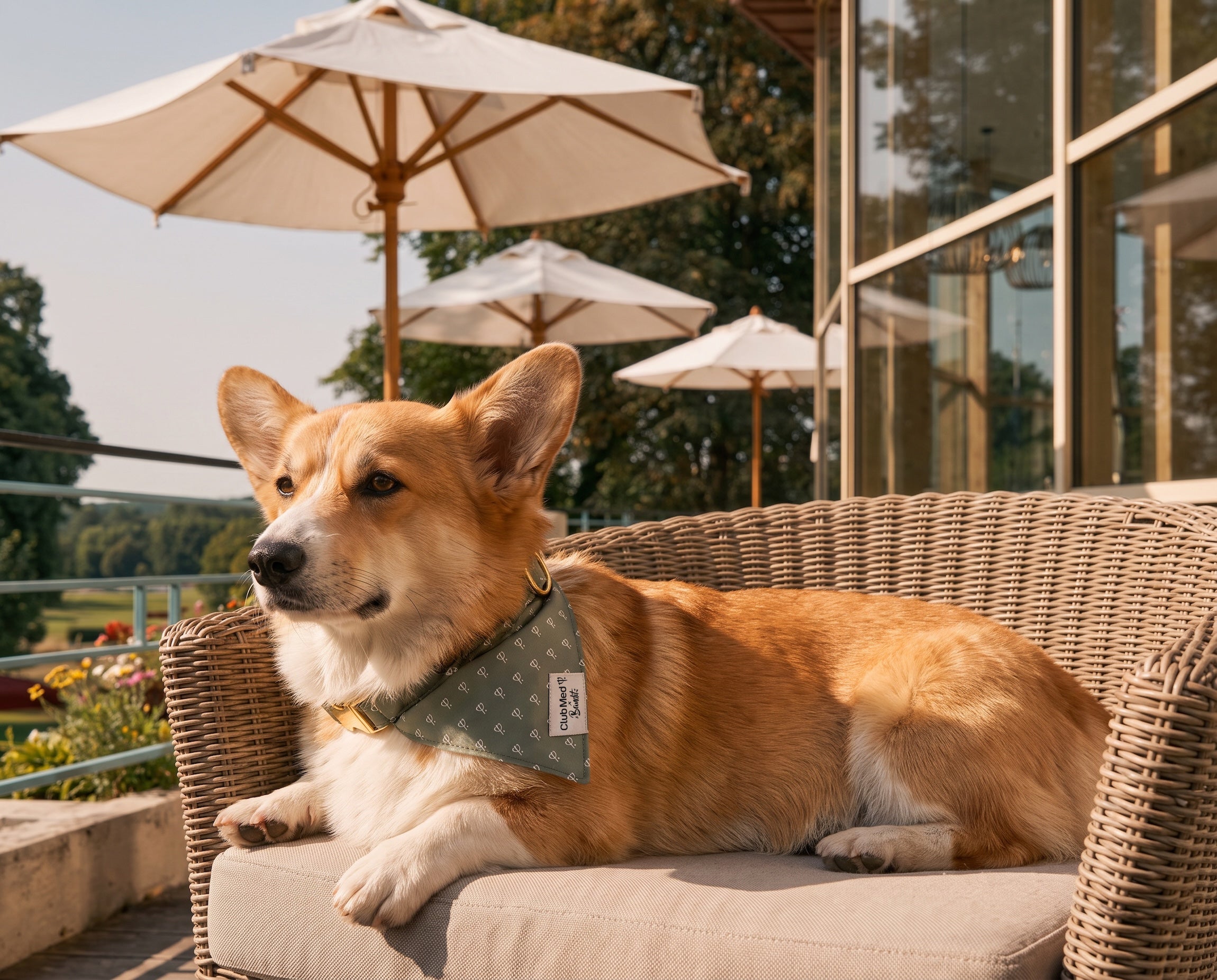 Bandana pour chien Club Med x Bandit