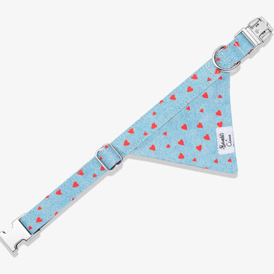 Bandana pour chien en jean