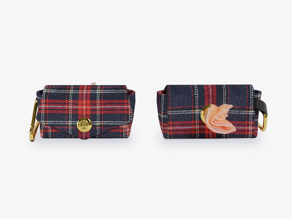 Pochette pour sacs à crottes écossais