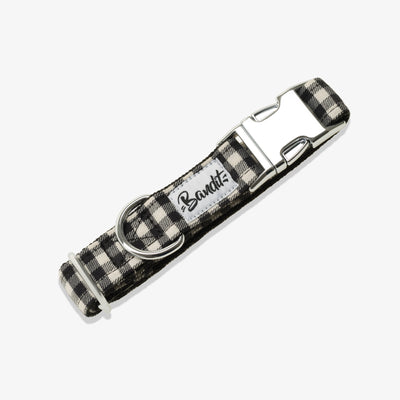 Collier pour chien vichy