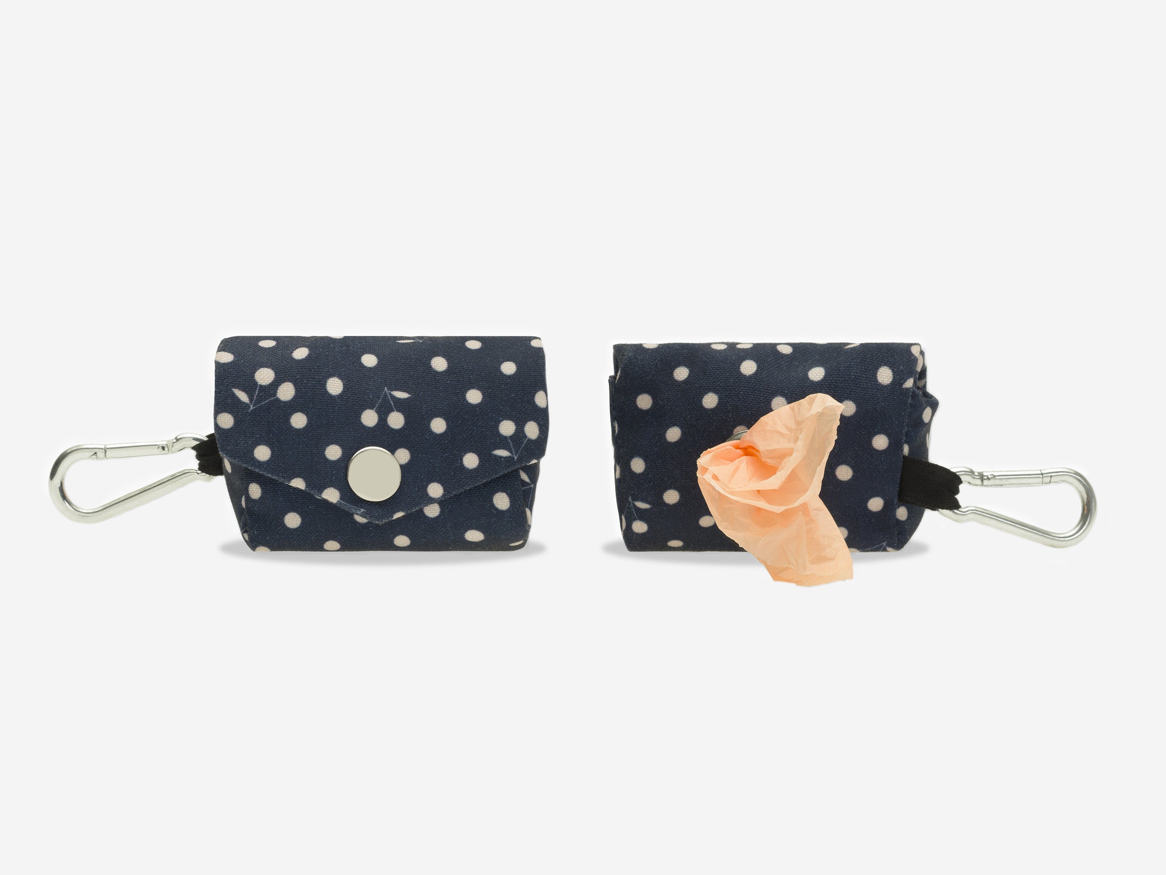 Pochette pour sacs à crottes, bleu marine