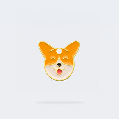 Médaille corgi pour chien