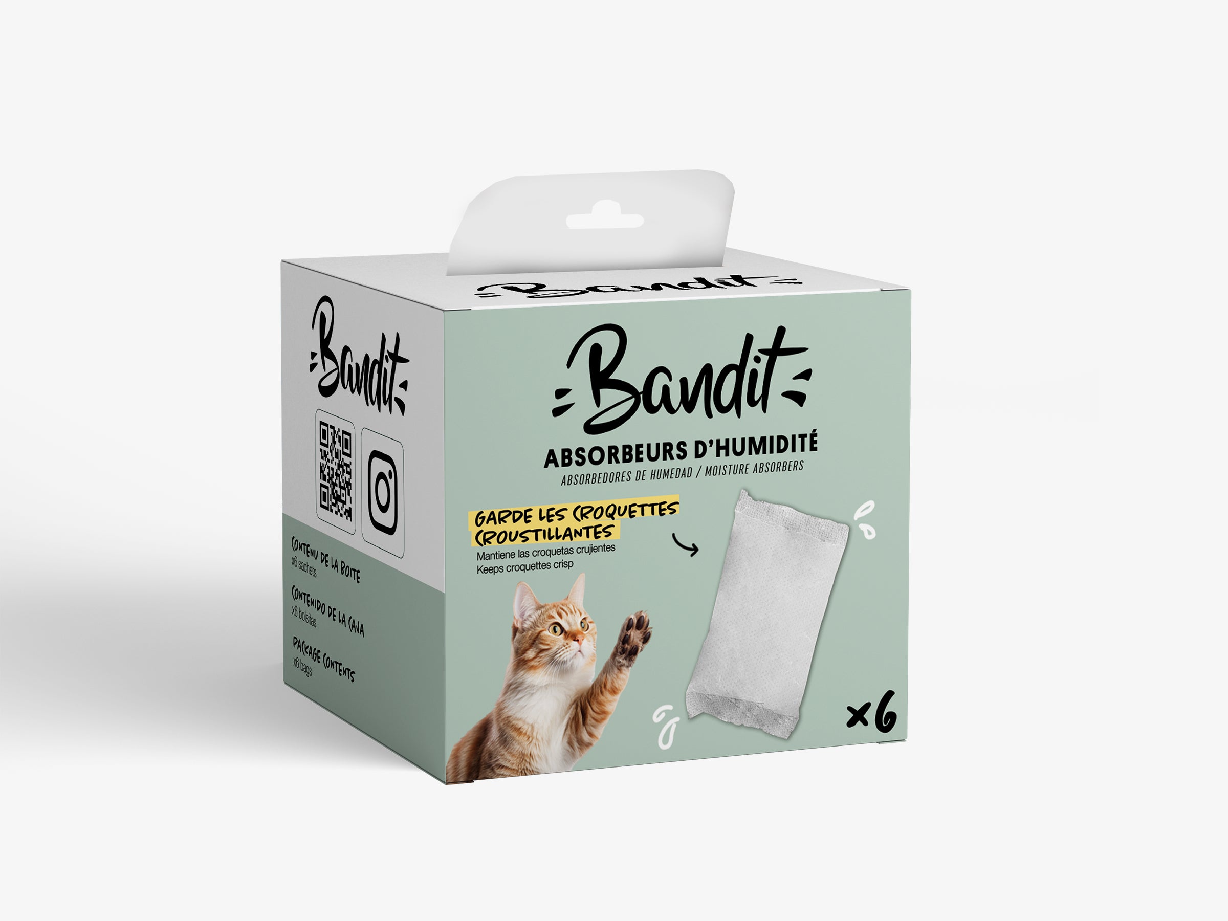 Sachets absorbeurs humidité x6