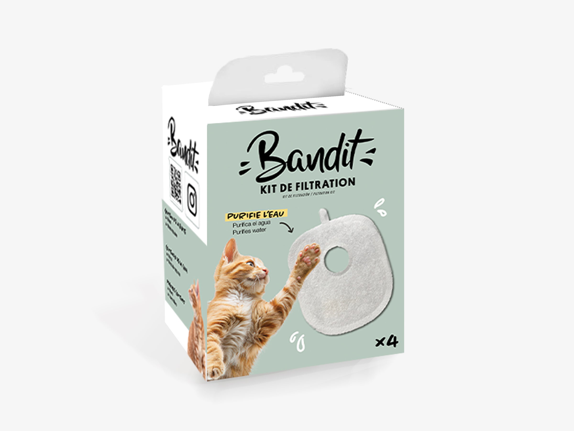 Kit de filtration pour fontaine à eau