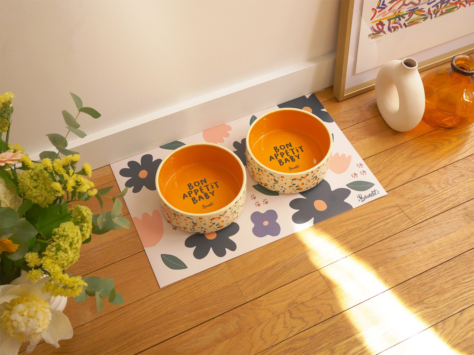 Mat + Bowls Kit