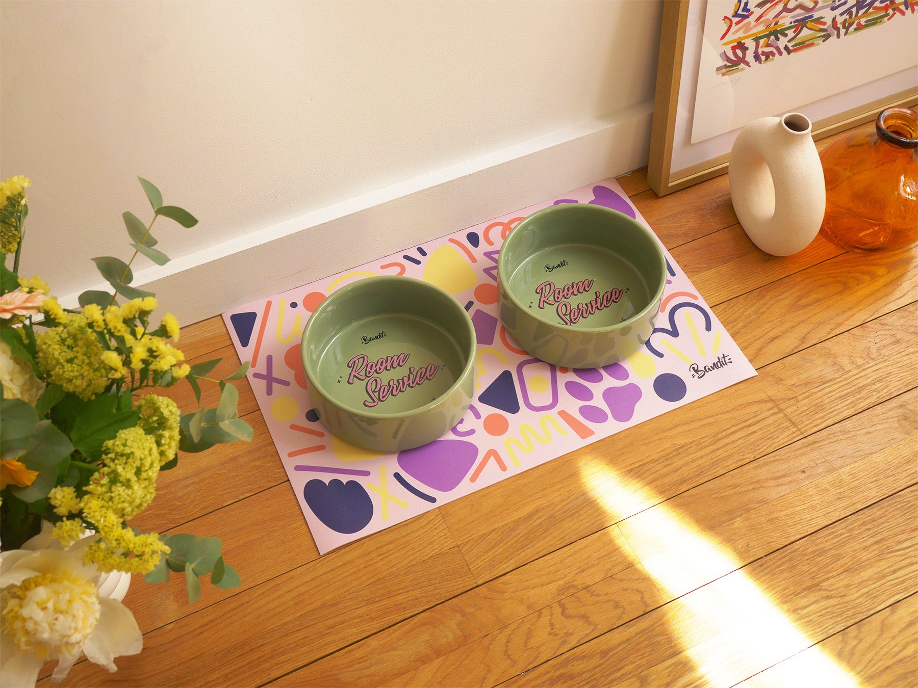 Mat + Bowls Kit