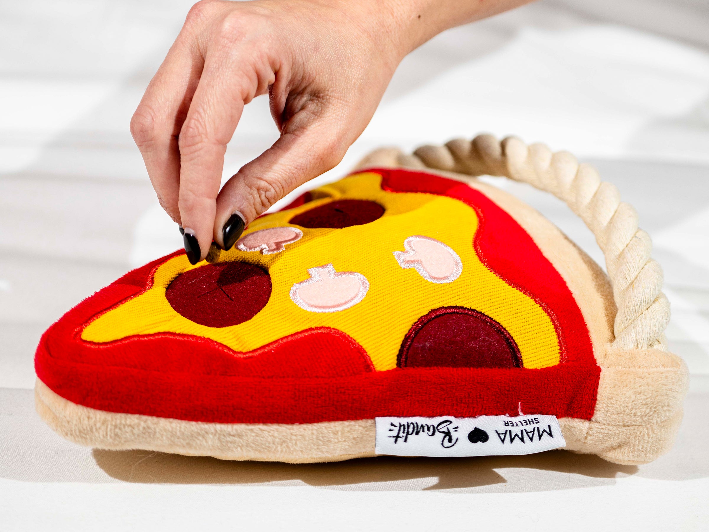 Jouet Pizza pour chien