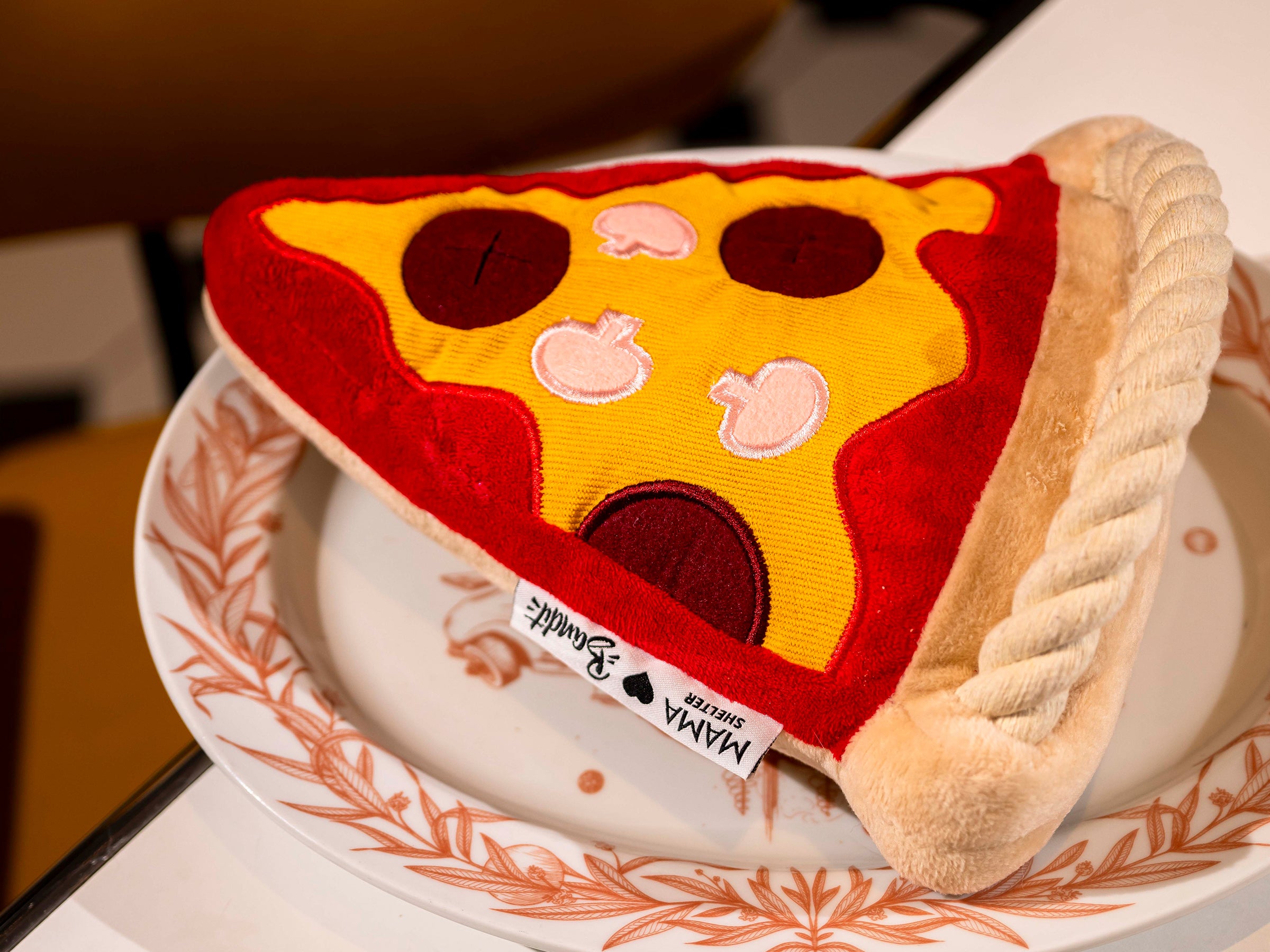 Jouet Pizza pour chien