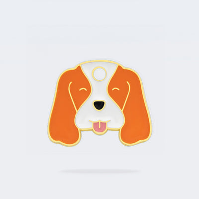 Médaille cavalier pour chien