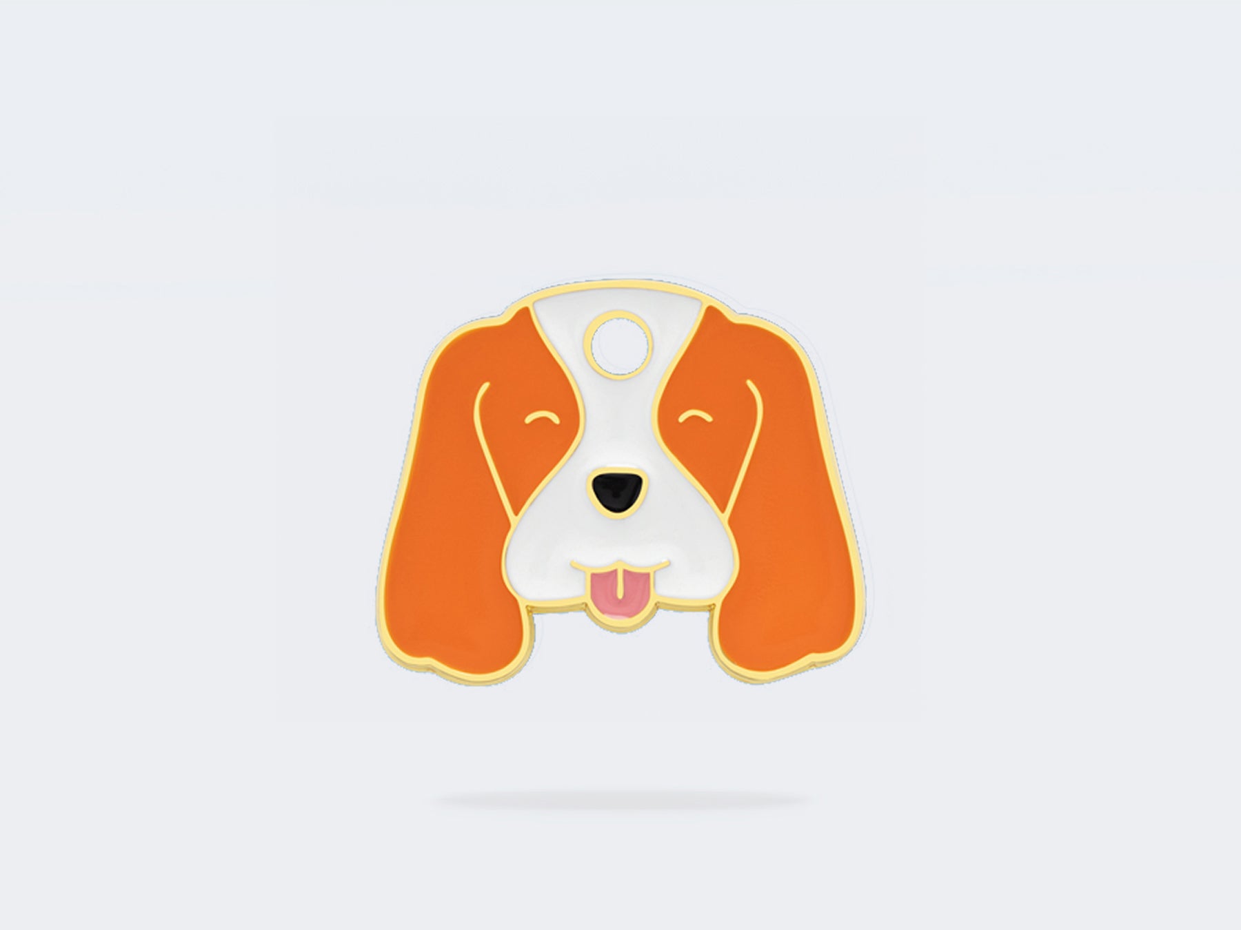 Médaille cavalier pour chien