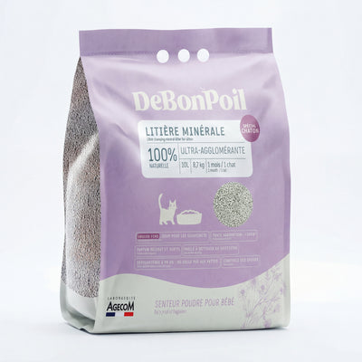 Litière minérale spéciale chaton (x2)