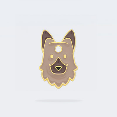 Médaille berger pour chien