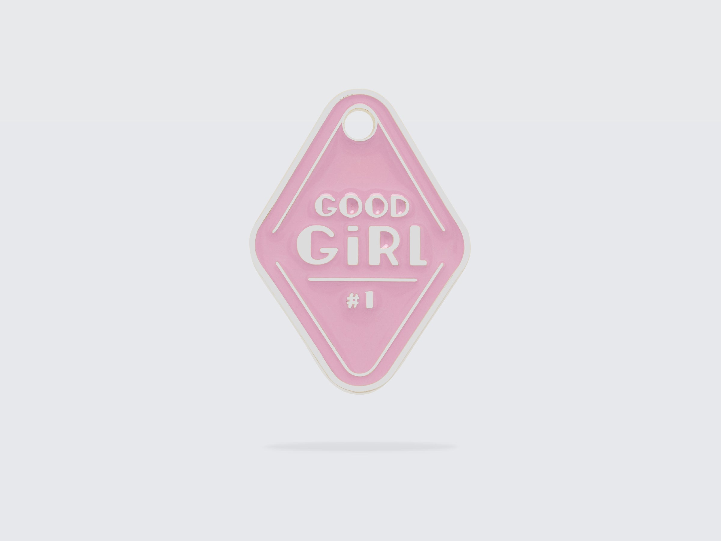 Médaille good girl pour chien