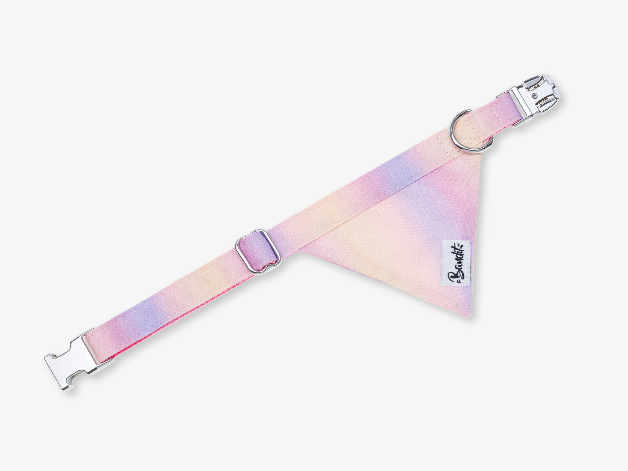 Bandana pour chien à imprimé dégradé