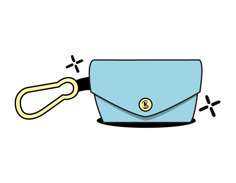 Pochette pour sacs à crottes