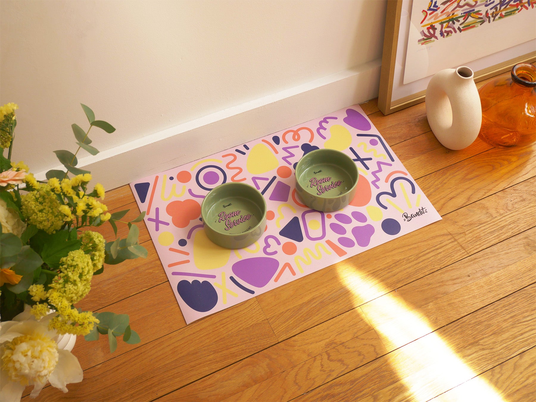 Mat + Bowls Kit