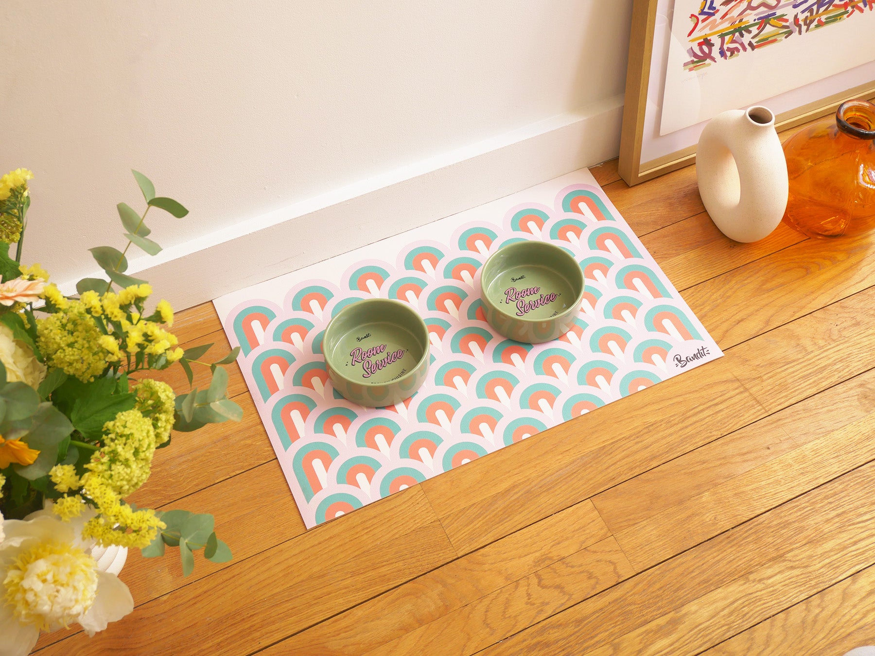 Mat + Bowls Kit
