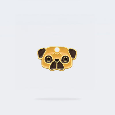Médaille carlin pour chien