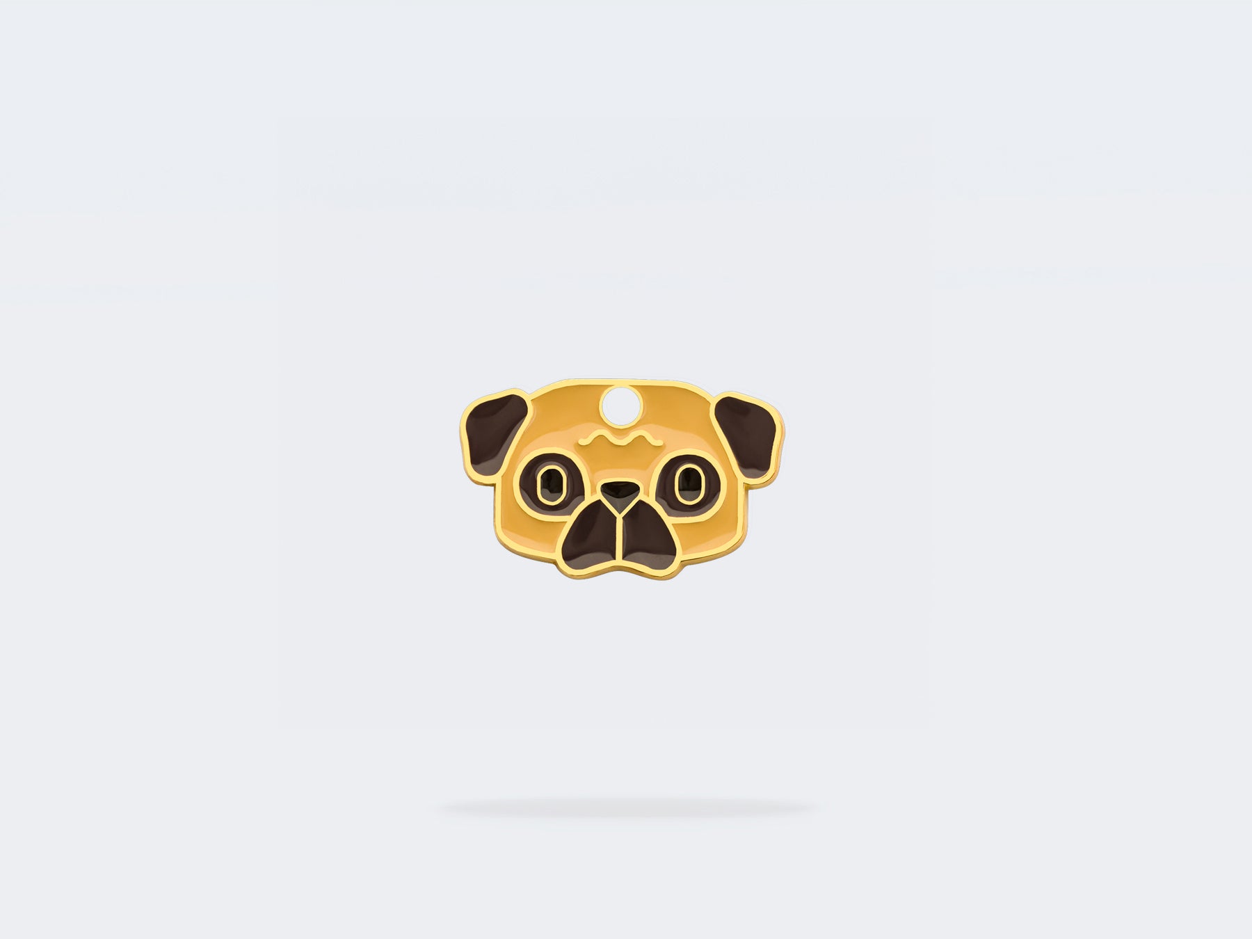 Médaille carlin pour chien