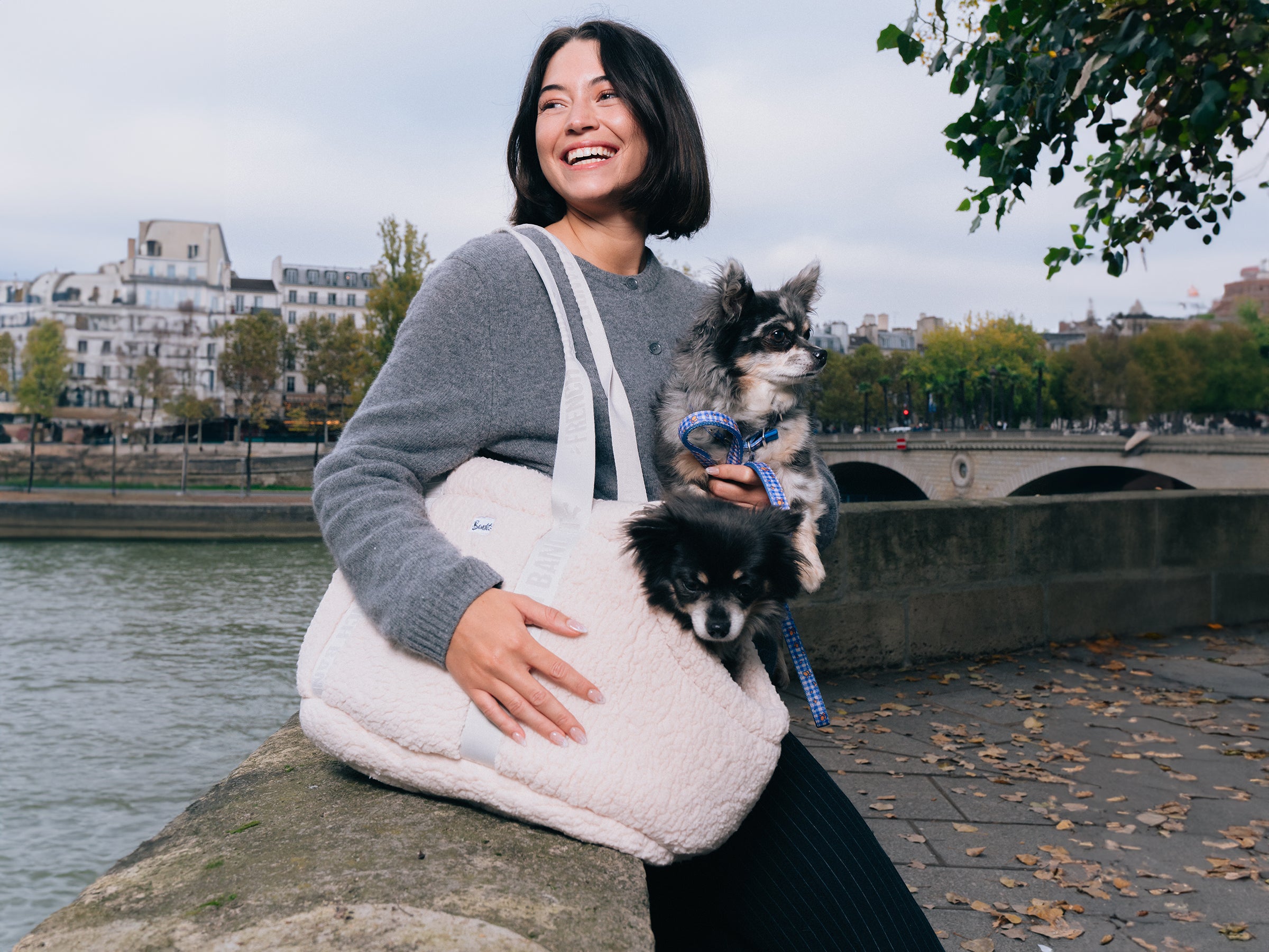 Sac pour chien en sherpa