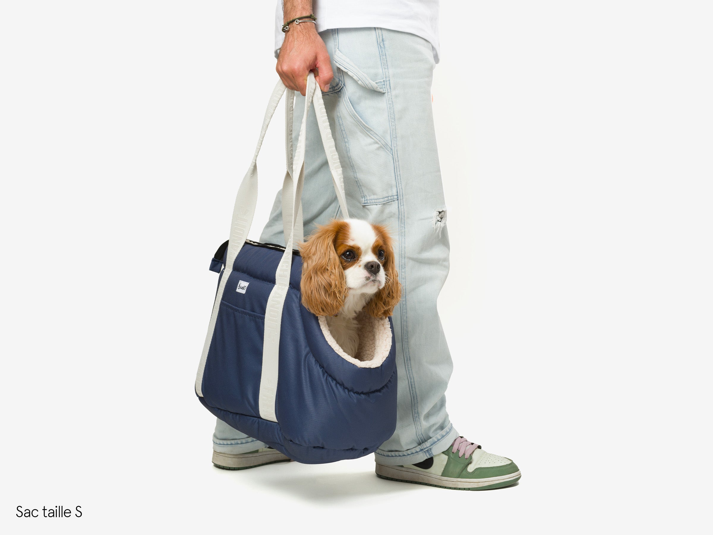 CARRYING BAG - Blue gray