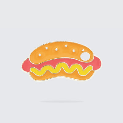 Médaille hot dog pour chien