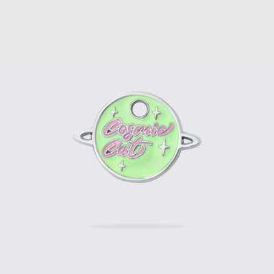 Médaille phosphorescente pour chat