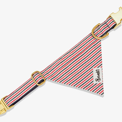 Bandana pour chien bleu blanc rouge