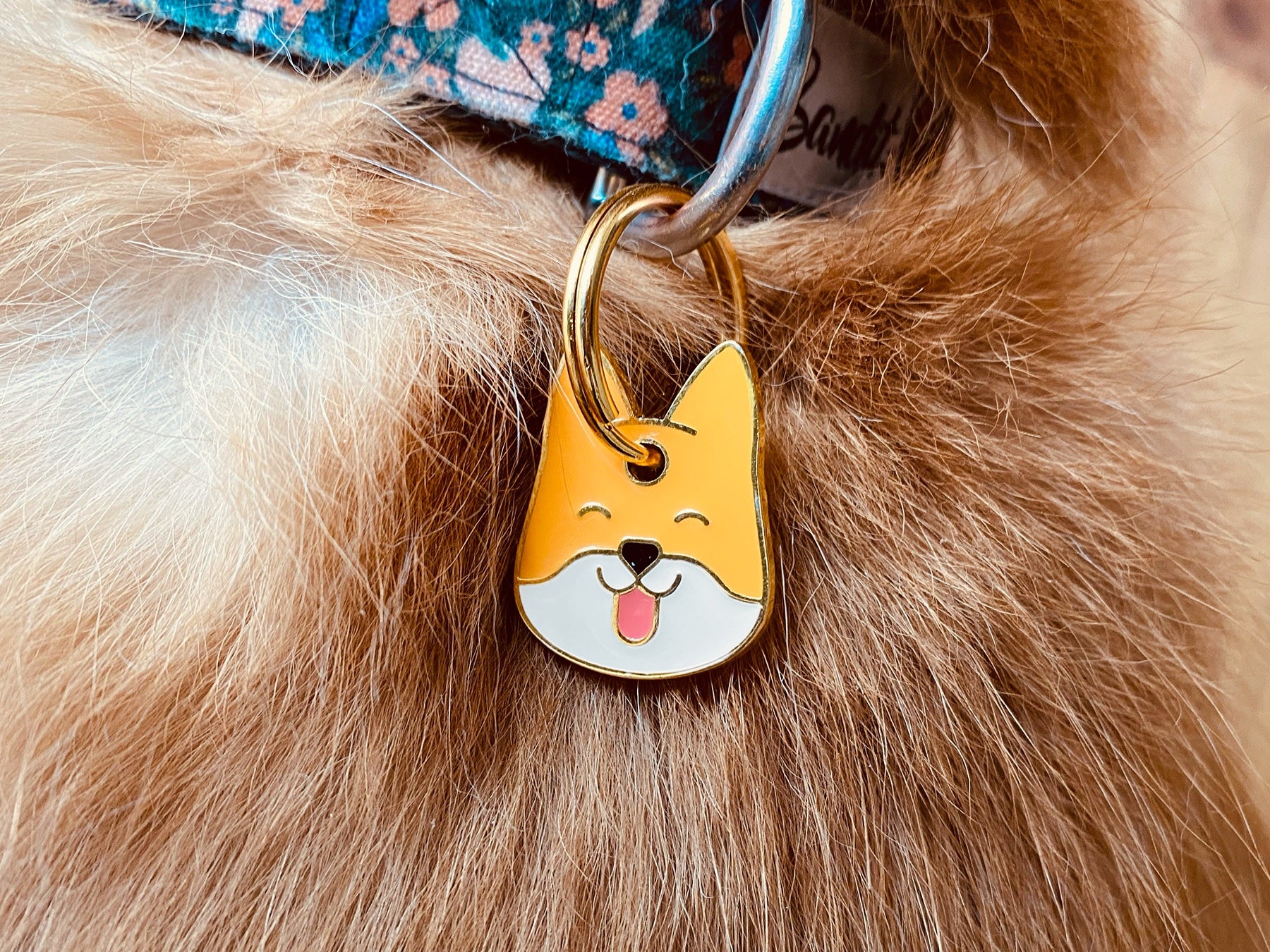 Médaille shiba inu pour chien 2