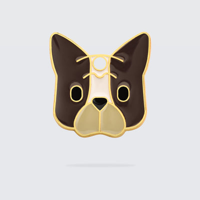 Médaille bouledogue pour chien