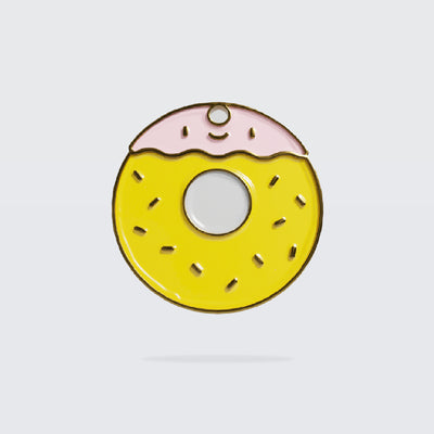 Médaille donut pour chien