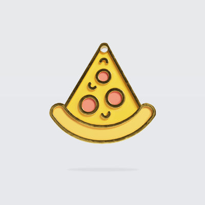 Médaille pizza pour chat