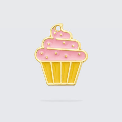 Médaille cupcake pour chien