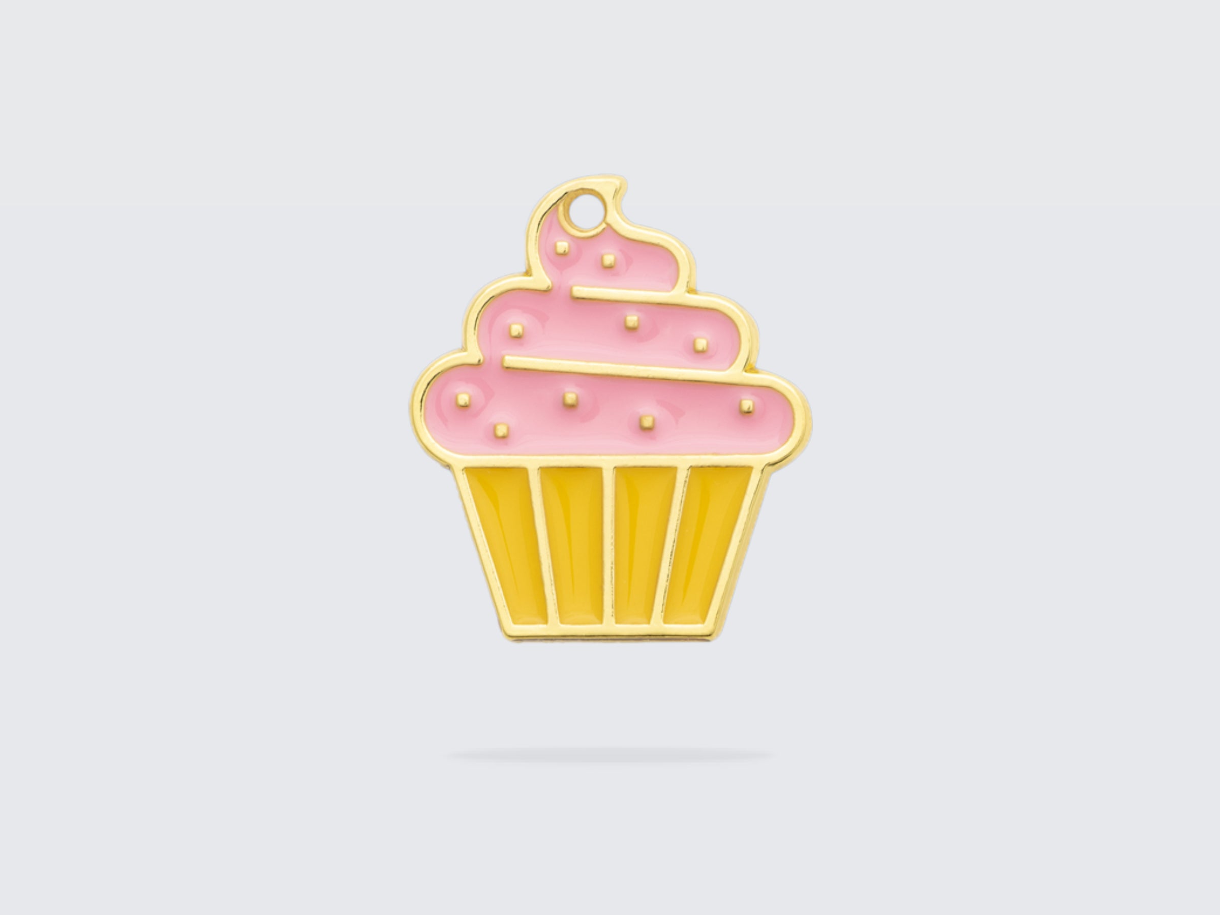 Médaille cupcake pour chien