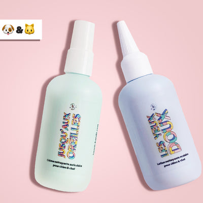 Lotion et crème nettoyantes pour les yeux et oreilles