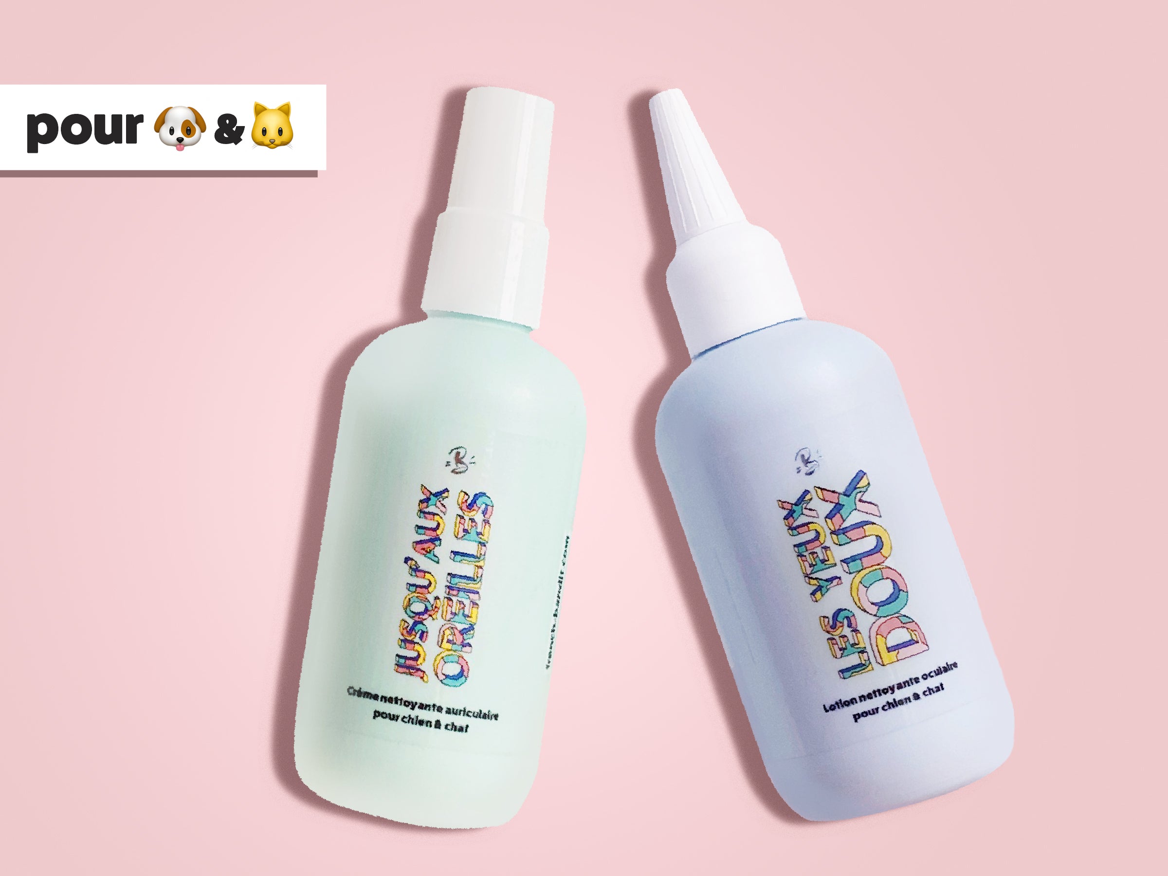 Lotion et crème nettoyantes pour les yeux et oreilles