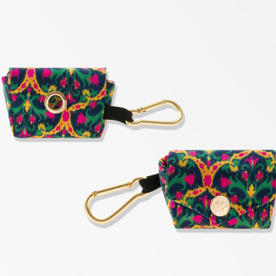Pochette pour sacs à crottes multicolore