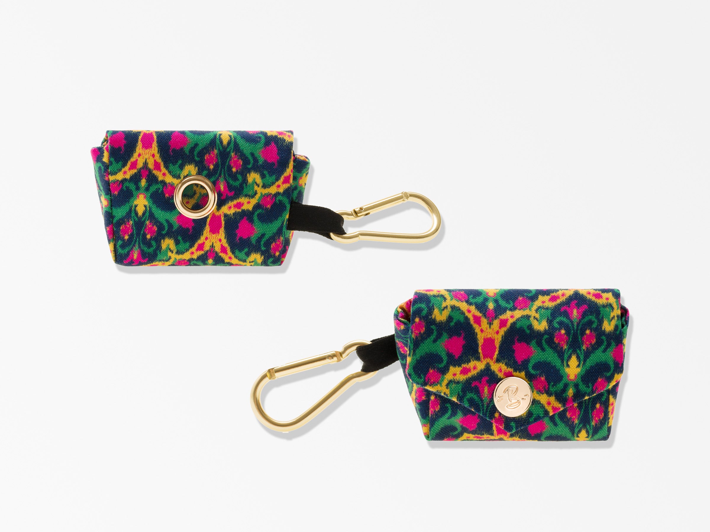 Pochette pour sacs à crottes multicolore