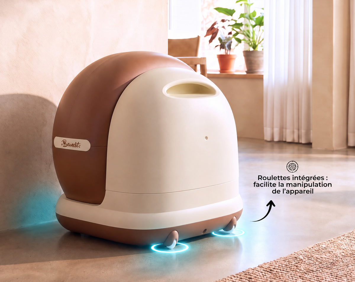 Bac à litière autonettoyant intelligent