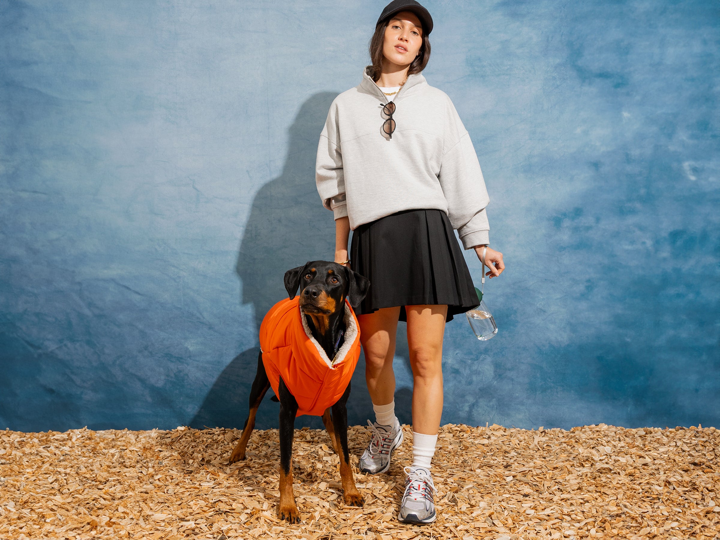 Thick down jacket for dogs