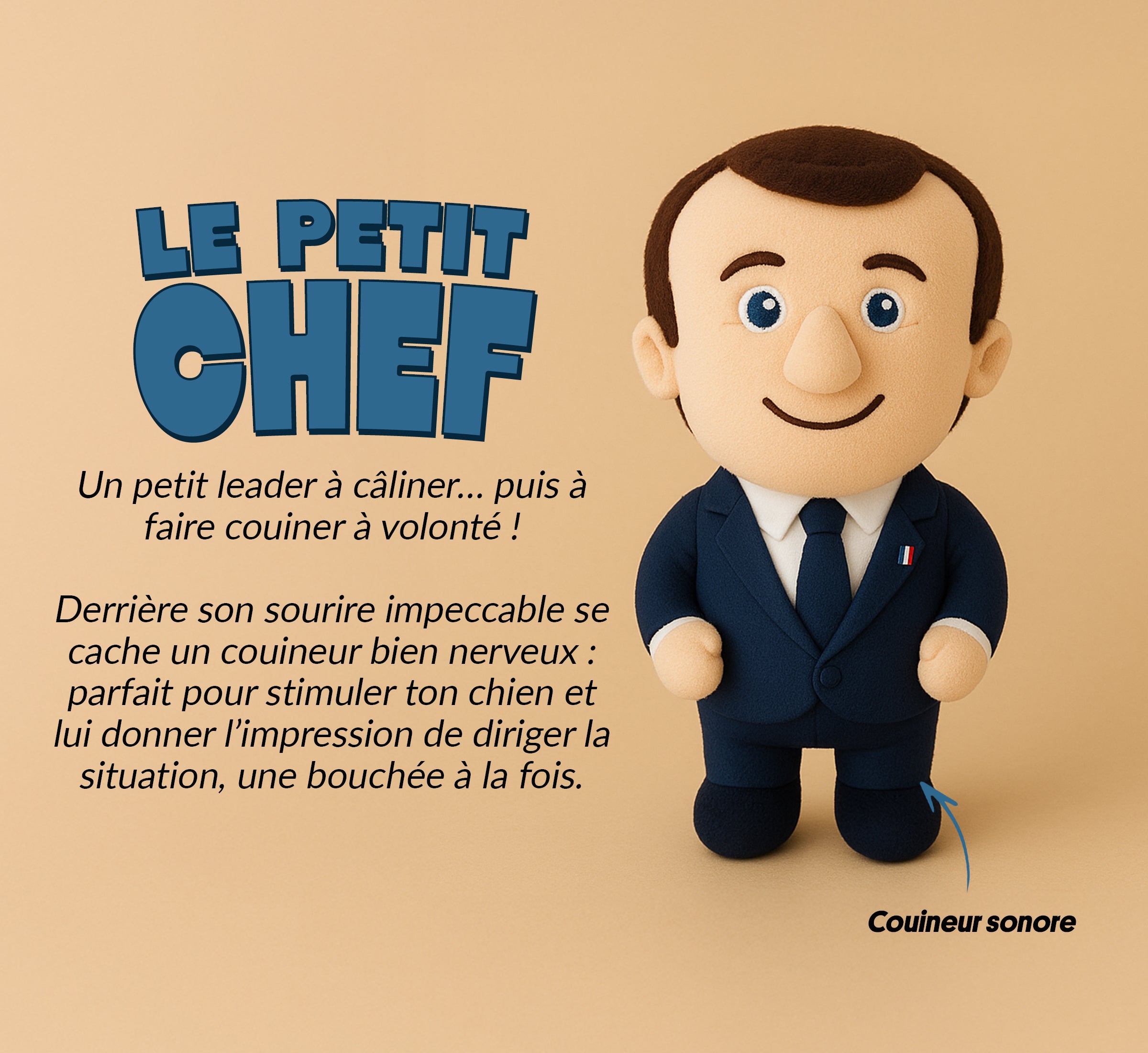 Box jouet pour chien – 2 jouets exclusifs + friandises