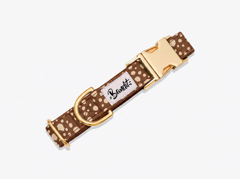 Collier chien motif Faon
