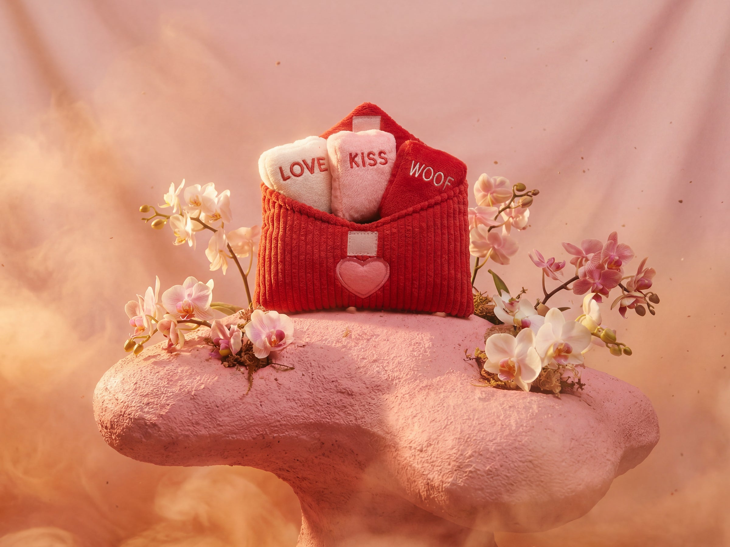 Juguete con mensaje de amor