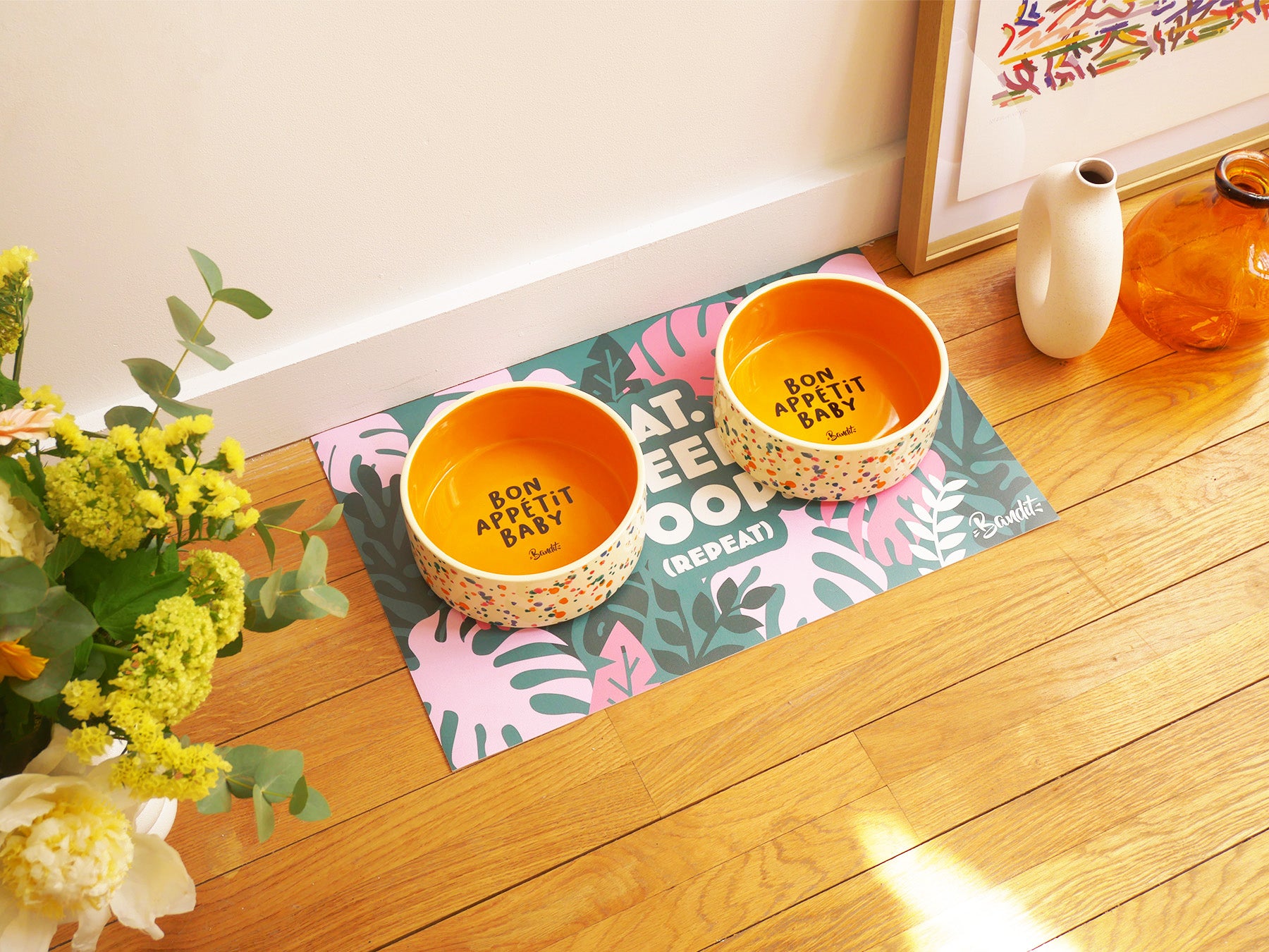 Kit Tapis + Gamelles